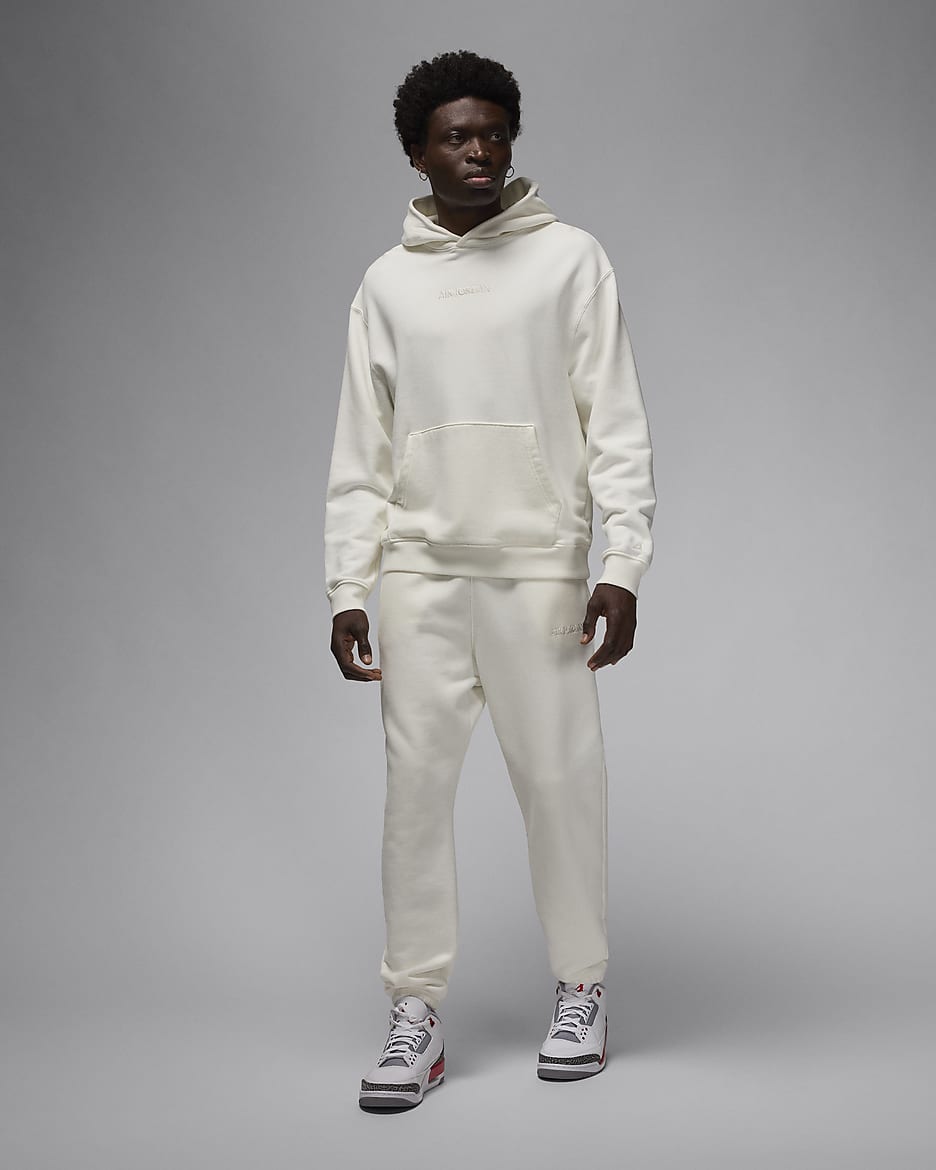 Nike jordan hoodie white clearance